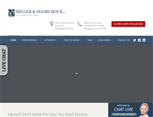 Tablet Screenshot of miller-ogorchock.com